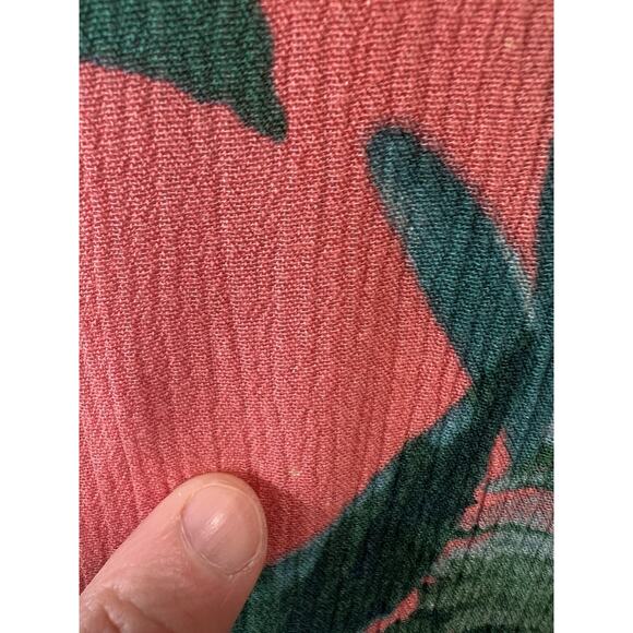 Cynthia Rowley Women’s Dress Size L 12 Multicolor Floral Tropical Beachy Vibrant - Picture 9 of 10